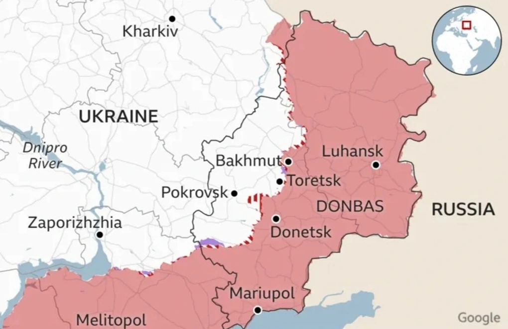 Tổng thống Putin khẳng định lập trường lãnh thổ của Nga với vùng Donbass - 2 Tổng thống Putin khẳng định lập trường lãnh thổ của Nga với vùng Donbass - 2