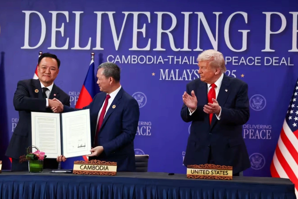 Mỹ hỗ trợ 45 triệu USD thực thi thỏa thuận hòa bình Thái Lan - Campuchia - 1