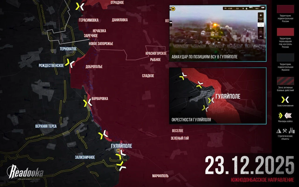 Chiến sự Ukraine 24/12: Bộ chỉ huy Kiev bất ngờ rút quân khỏi Pokrovsk - 4