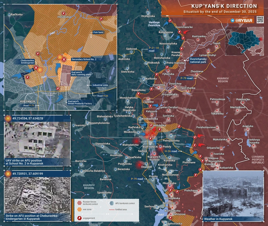 Chiến sự Ukraine 31/12: Lực lượng Kiev phản công, thọc sâu vào Kupyansk - 7