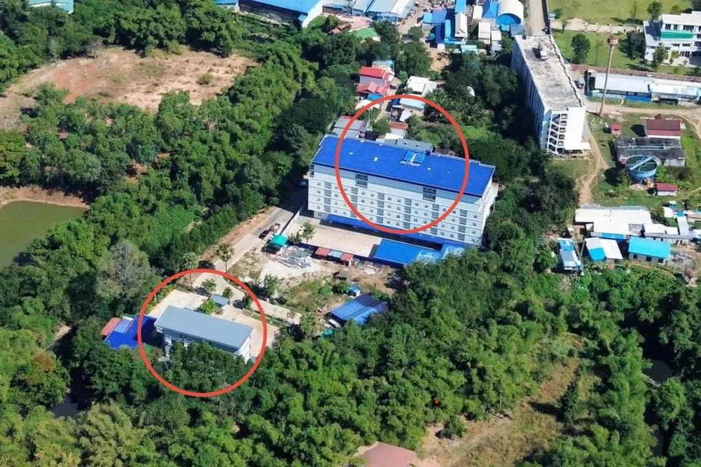 Thái Lan tập kích 2 trung tâm nghi lừa đảo ở biên giới Campuchia - 1