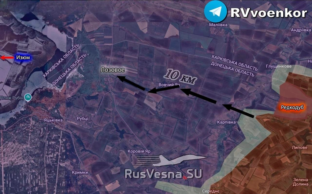 Chiến sự Ukraine 10/1: Nga dồn dập tiến về biên giới Kharkov - 4