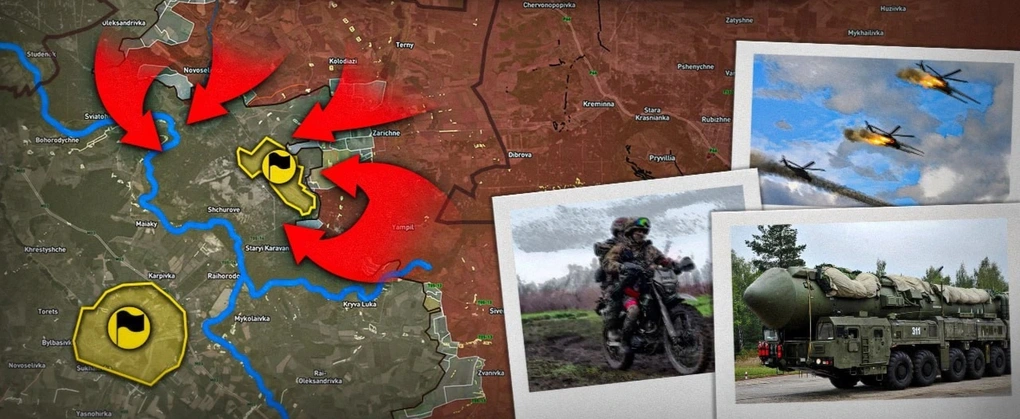 Chiến sự Ukraine 10/1: Nga dồn dập tiến về biên giới Kharkov - 2