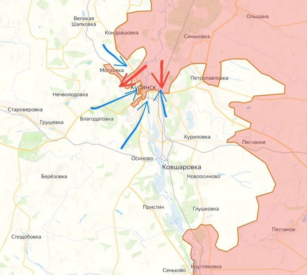 Chiến sự Ukraine 1/1: Nga bắt đầu phản đột kích ở Kupyansk - 4