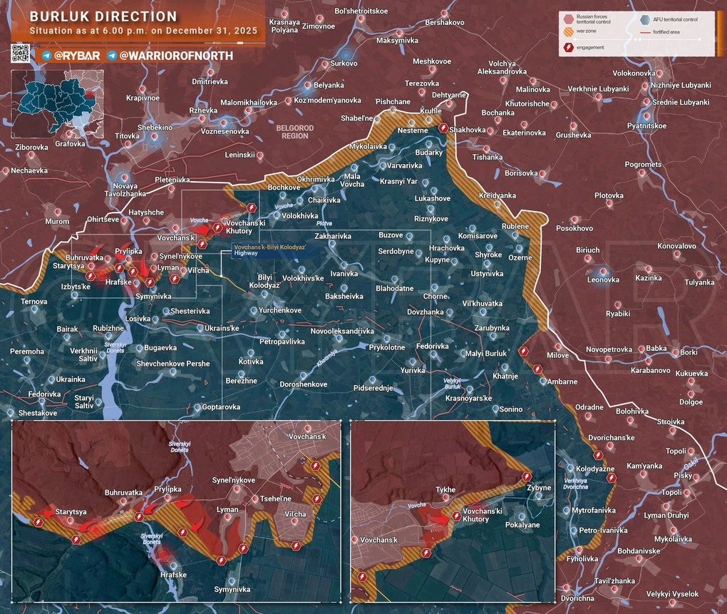 Chiến sự Ukraine 1/1: Nga bắt đầu phản đột kích ở Kupyansk - 10